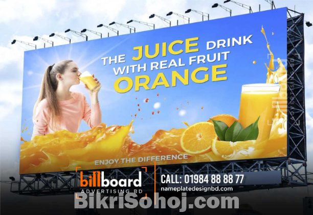Billboard Advertising for brand promotion.